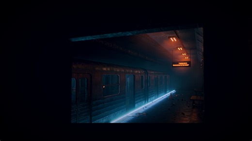 Abandoned Metro Station — Real-Time Environment | Unreal Engine 5, Ali Taher