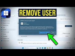 How to Delete User Account on Windows PC (Windows 10 & 11)