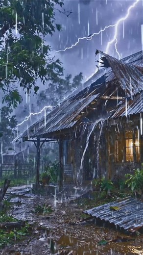 rain and lightning sounds #rain