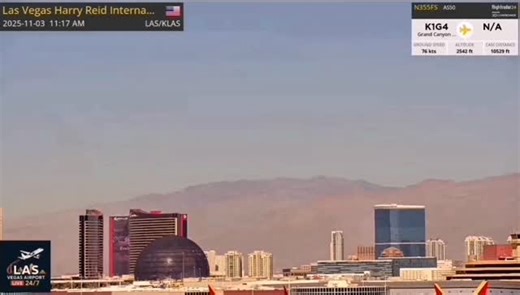 Short video featuring Las Vegas Airport in Nevada, USA. Watch live aircraft tracking as the camera follows planes during takeoff and landing, with the glittering Las Vegas Strip shining in the background. Click the link below to watch it live 24/7  https://www.webcamtaxi.com/en/usa/nevada/las-vegas-airport-live.html #livewebcams #webcamtaxilive #usawebcams #lasvegasairport #nevada | Webcamtaxi.com | Facebook