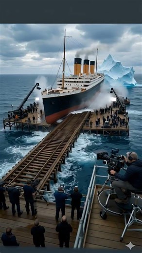 Titanic Ship Model Breakdown -Miniature Destruction During Filming