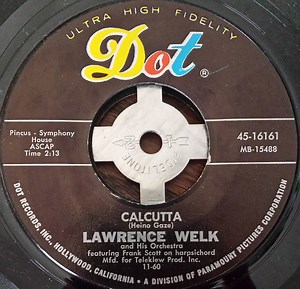 Lawrence Welk And His Orchestra - Calcutta / My Grandfather's Clock