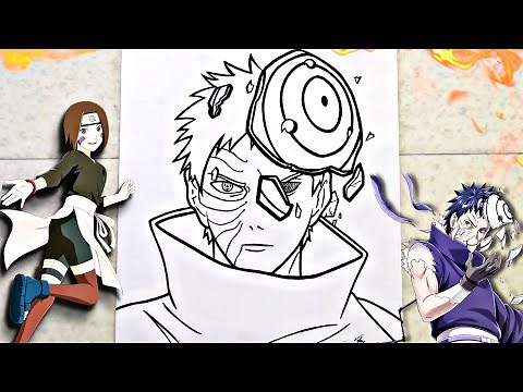 COMMENT DESSINER OBITO UCHIWA (TUTO)