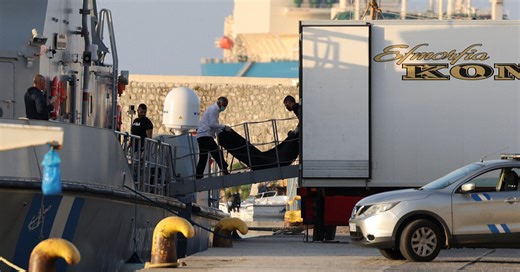 Greece Detains 9 on Charges Amid Search for Migrants After Crowded Ship Capsizes