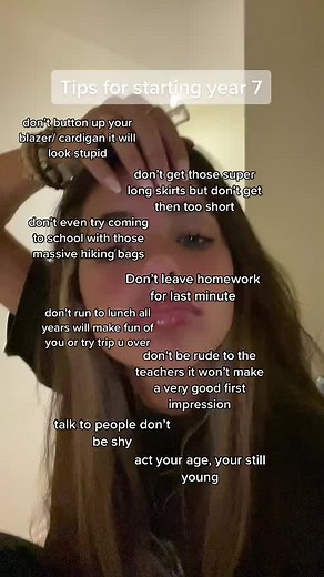 tips for year 7