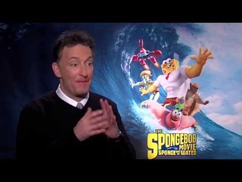 The Spongebob Movie: Sponge Out Of Water: Tom Kenny "SpongeBob" Official Interview | ScreenSlam