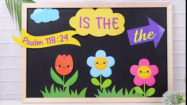 150 Pcs Spring Christian Bulletin Board Set Sunday School Bulletin Board Inspired Religious Classroom Decoration for Teacher Sunday School VBS Bible Church Summer Wall Decor(Bright Colors)