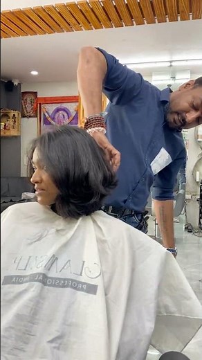 ✂️ Neck-Length Haircut Transformation | Chic & Effortless Short Hair | Skyline Salon India