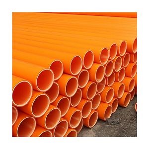 [Hot Item] Mpp Orange Conduit Heat Resistant Insulated Modified PP Power Cable Protection Pipe