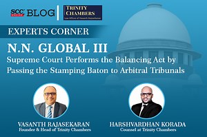 N.N. Global III: Supreme Court Performs the Balancing Act by Passing the Stamping Baton to Arbitral Tribunals