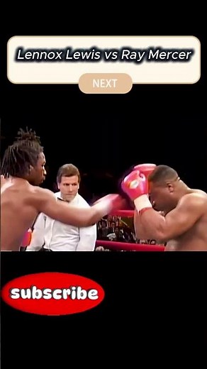 Lennox Lewis vs Ray Mercer | Brutal Heavyweight War 🥊