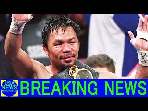Manny Pacquiao names the greatest fighter of all time “It’s the toughest achievement in boxing”