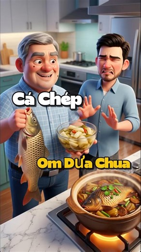 Cách nấu cá chép om dưa không tanh: cha vợ chỉ bí quyết, con rể phục luôn
