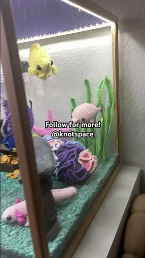 Crochet aquarium #crochet ￼