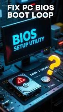 Fixing a Desktop that Boots Straight to BIOS