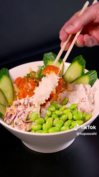 Craving a taste of the islands? Meet the Hapa Poke Bowl-your new go-to for a fresh, vibrant, and totally customizable meal. Whether you're a die-hard salmon fan or looking for that buttery yellowtail finish, we've got the perfect scoop waiting for you.🤤 #poke #bouldercolorado #denverfoodscene #asianfood #foryoupage