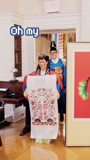 Celebrating my Korean heritage with a traditional Korean wedding ceremony and New Jeans 🎎🐰😜 #CapCut #wedding #weddingtiktok #korean #koreanceremony #paebaek #pyebaek #hanbok #weddinghanbok #koreanamerican #weddinginspo #nyc #nycwedding