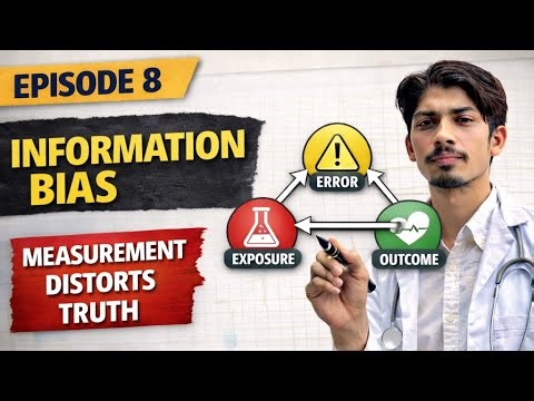 Information Bias Explained Clearly | Misclassification in Research (Episode 8)