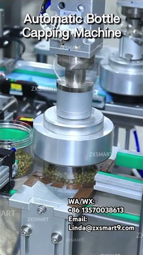Automatic Bottle Capping Machine#cappingmachine #sealingmachine #packingmachine #factory #machine
