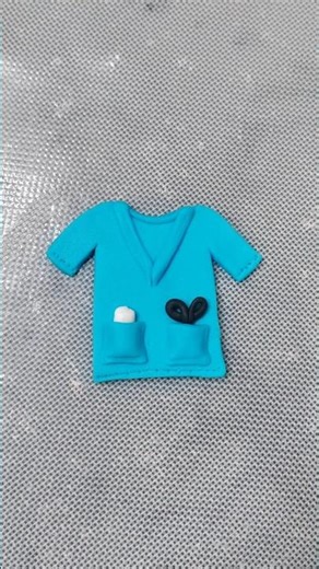 How to make fondent doctor costume design #ytshorts #art