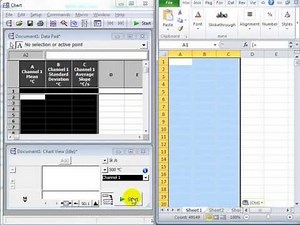 Automatically Exporting Chart data into Excel, Data Recorder