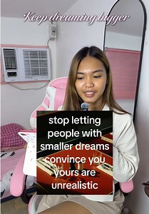 Dream Big: Don’t Let Settled People Dim Your Ambition