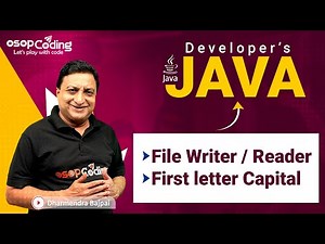 Java Text Files | Reading & Writing | File Writer | File Reader | Java for Developers | #Java #Lec91