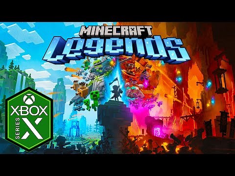 Minecraft Legends Xbox Series X Gameplay Review [Optimized] [Xbox Game Pass]