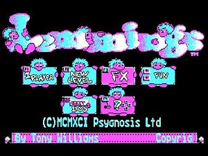 (Gameplay - 179) Lemmings (IBM PC - 2)