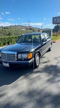 1990 Mercedes Benz 300 SEL 1-Owner CA Car, just 76k Miles
