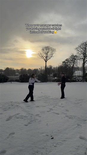Fun Snow Day Moments with a Cool Manager