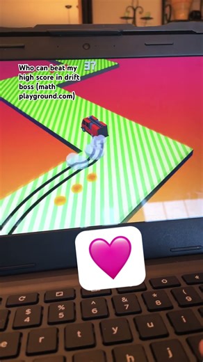 drift boss! Tag me if you have a better high score! #mathplayground.com