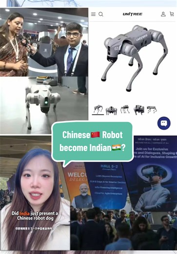 Chinese Robots: An Indian Innovation at AI Summit