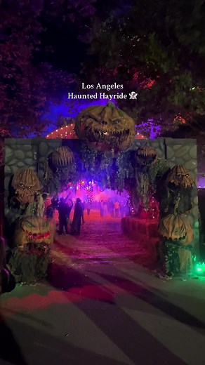 Date Night at Haunted Hayride in Los Angeles