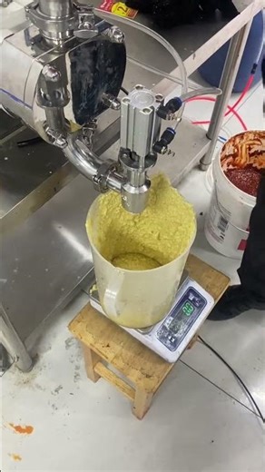 Rotor pump paste filling machine capable of filling both viscous materials #Paste filling