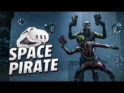 Space Pirate Trainer DX - Meta Quest 3 Gameplay | First Minutes [No Commentary]