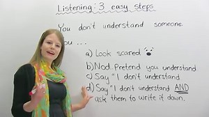 LISTENING & UNDERSTANDING in 3 Easy Steps