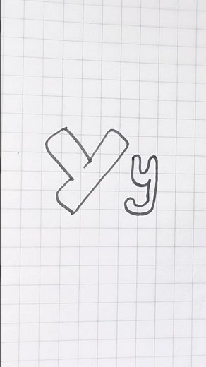 Y Bubble letter||How to draw bubble letter Y||