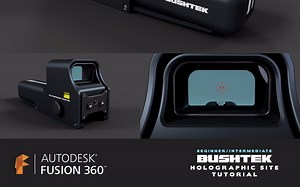 枪械全息瞄准器制作-fusion 360