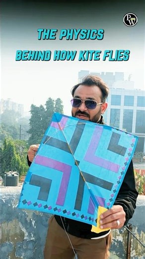 How Does a Kite 🪁 Fly? 🤔 #Physics #Science #PW