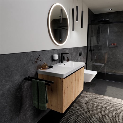 Die Neuauflage der VIGOUR Designlinie derby V3 steht für klare Linien, hochwertige Materialien, cleveren Komfort – und das zu einem sehr attraktiven Preis-Leistungs-Verhältnis. Sie überzeugt mit zahlreichen Produkten, die Design, Funktion und Nutzwert perfekt vereinen. Hierzu zählt unter anderem eine neue Range an WCs. Ein Highlight: Das neue Wand-WC lässt sich von einer Person in wenigen Minuten montieren. Das spart Kapazitäten und Zeit im Fachhandwerk. 👍 | VIGOUR