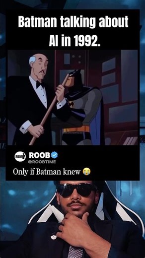Batman talking about AI in 1992.