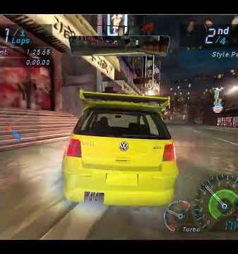 NFS Underground Legit Spring XEMU Emulator