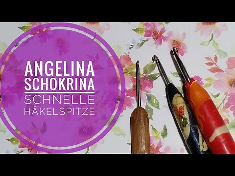 Schnelle Häkelspitze - Tutorial