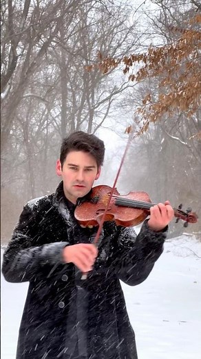 Vivaldi Winter — Epic Modern Violin in a Snowstorm ❄️🎻 (Cinematic Snow Aesthetic)