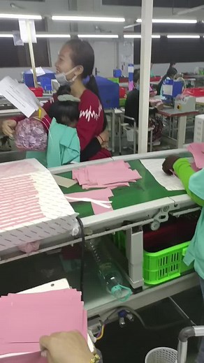 Efficient Assembly Line Workflow with Paper and Plastic