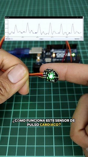 ¿Cómo funciona un sensor fotoeléctrico de pulso cardíaco para Arduino? #frecuenciacardiaca | La Electrónica