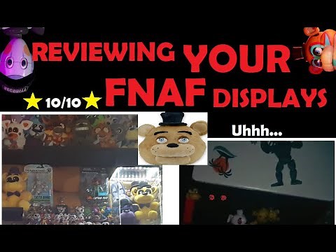 Reviewing Your CRAZY FNAF Displays! (ft. ‪@Exotic_Bruh16‬) - Five Nights at Freddy's Funko Toys Merch