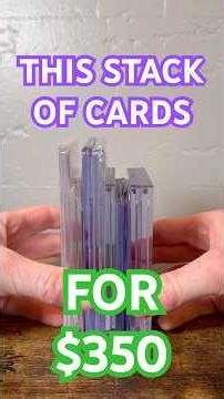 $350 Stack of Cards — Worth It? 👀