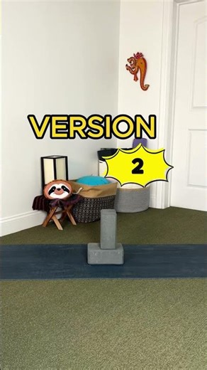 Yoga Props: 2 Ways to Try Bridge Pose with Blocks! #shorts